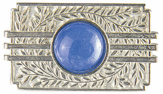 Art Nouveau Brooch "Miracle Blue"