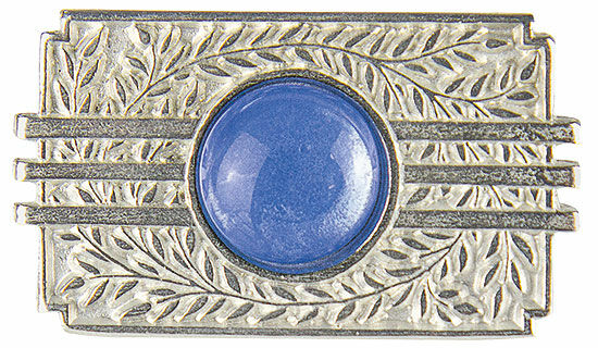 Art Nouveau Brooch "Miracle Blue"
