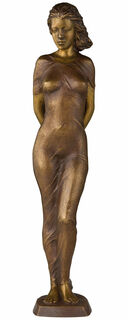 Sculpture "Alberta", bronze von SIME