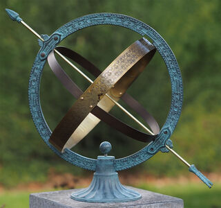 Sonnenuhr "Elegance" (ohne Sockel), Bronze