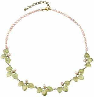Necklace "Water Lilies" - after Claude Monet