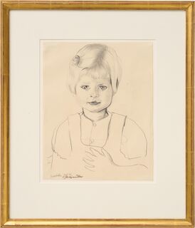 Obraz „Dívka“ (1934) (Jedinečný exemplář)