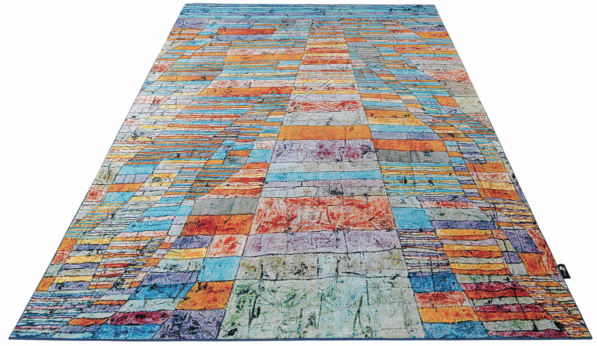 Teppich "Hauptweg und Nebenwege" (230 x 160 cm) von Paul Klee