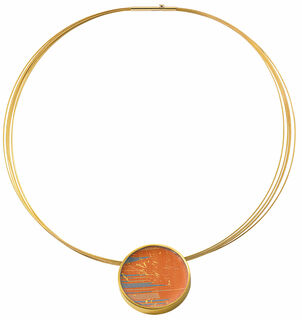 Necklace "Sunset"