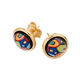 Orecchini "Cabochon - Hommage à Hundertwasser - 10002 Nights" di FreyWille