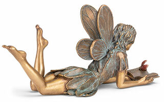 Sculpture de jardin "Fée enchanteresse", Bronze