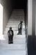 Sculpture "Le Visiteur", version bronze de Guido Deleu
