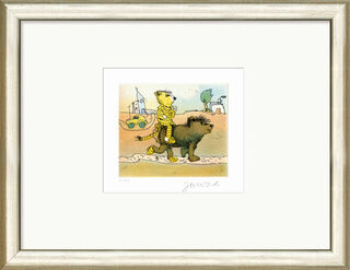 Picture "It Was Only 80 Kilometres to Get Back Home", framed