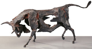 Sculpture "Bull" (1995), bronze