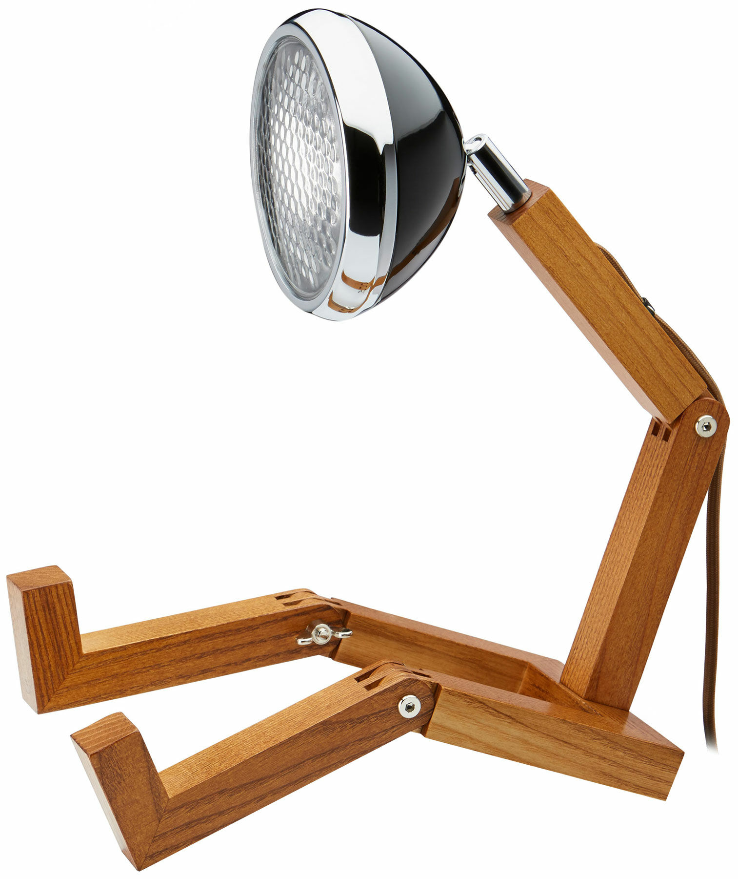 Piffany Copenhagen: Flexible LED-Tischlampe "Mr. Wattson", schwarze Version von Piffany Copenhagen