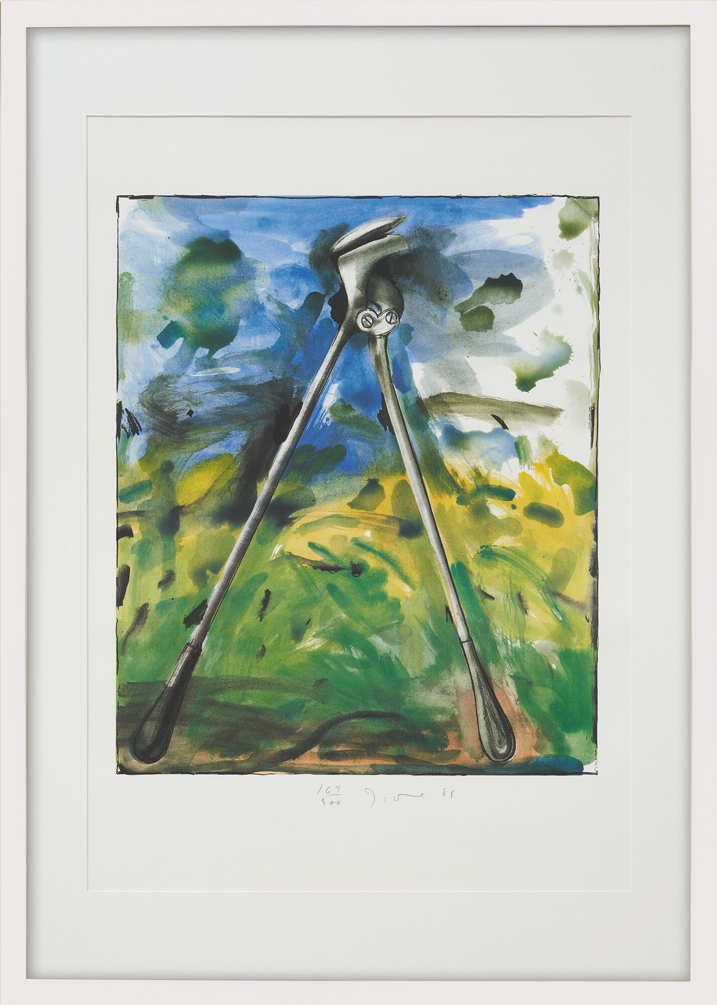 Billede "The Astra Tool (from the Astra Suite)" (1985) von Jim Dine