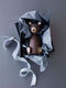 Dřevěná figurka "Mama Bear" od Lucie Kaas Design
