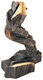 Skulptur "Super-G", Bronze von Michael Vogler