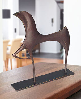Skulptur "Pferd", Bronze von Torsten Mücke