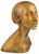 Bust "Portrait of the Dancer Sent M'Ahesa" (1917), reduction in bronze
