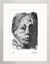 Bild "Käthe Kollwitz" (2020), gerahmt