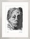 Bild "Käthe Kollwitz" (2020), gerahmt von Armin Mueller-Stahl