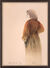 Bild "Con la mano al cuore" (1984), gerahmt