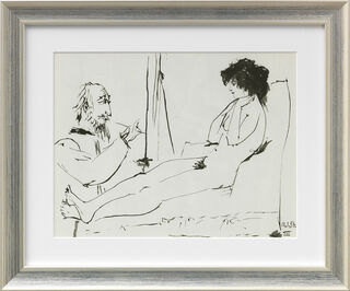 Picture "Untitled" (1953), framed