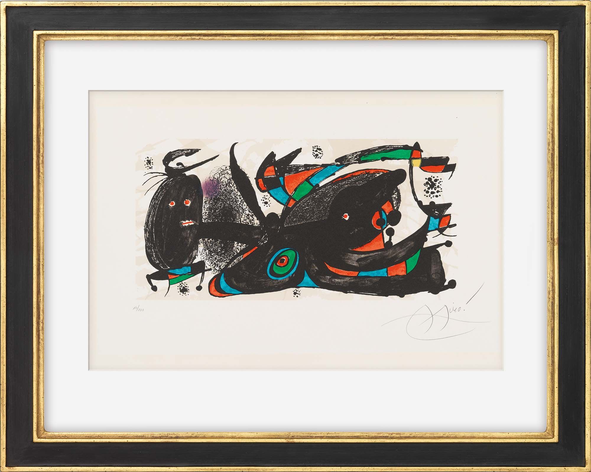 Picture "Miro as Sculptor" (1974) by Joan Miró