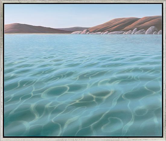 Bild "Reflexionen II", gerahmt von Michael Krähmer