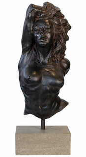 Sculpture "La Greca", bonded bronze version by Costanzo Mongini