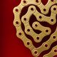 Quadro 3D "UN CUORE PER I CICLISTI", incorniciato di Ralf Birkelbach