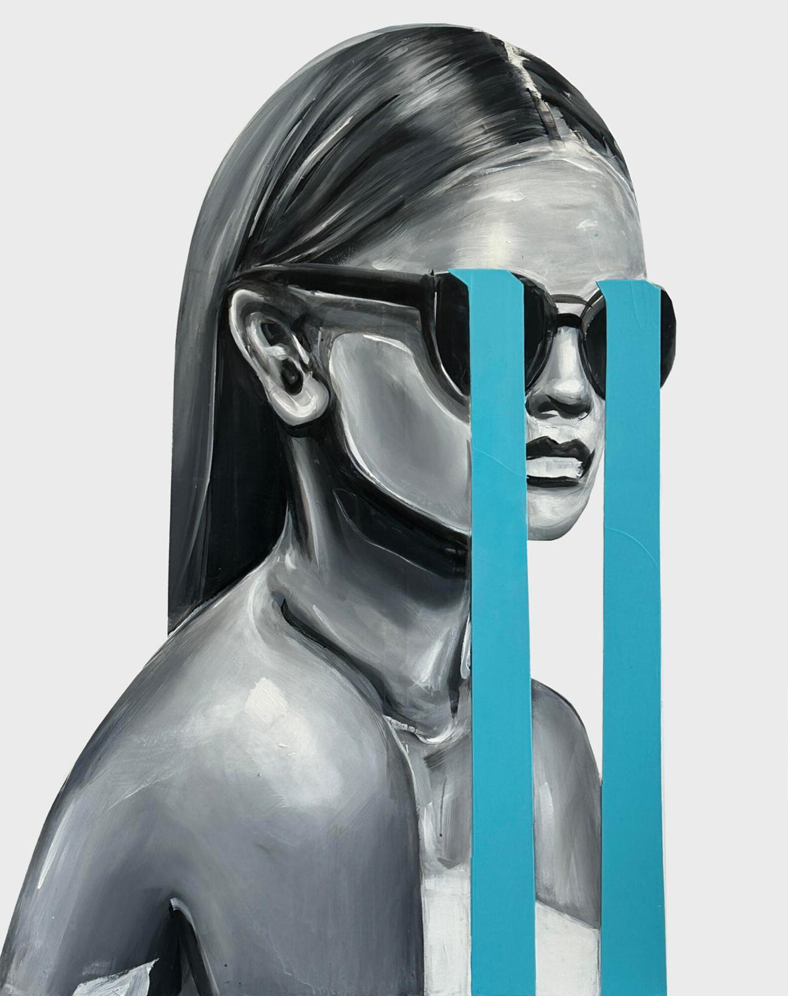 Billede "UNLIMITED THOUGHTS" (2023) (Unikt værk) af Edyta Grzyb