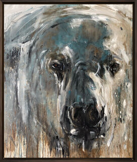 Picture "Polar Bear_3" (2019) (Unique piece) by Ralf Koenemann
