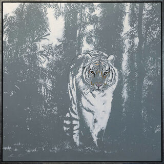 Tableau "Série Bright Spot | Tiger" (2023/24) (Pièce unique) von Lezzueck Coosemans