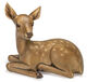 Garden sculpture "Fawn", bronze