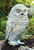 Haveskulptur "Snowy Owl", bronze