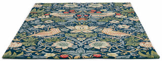 Carpet "Strawberry Thief Blue" (140 x 200 cm) - after William Morris