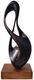 Skulptur "Atmung 7" (2015/16), Bronze von Yves Rasch