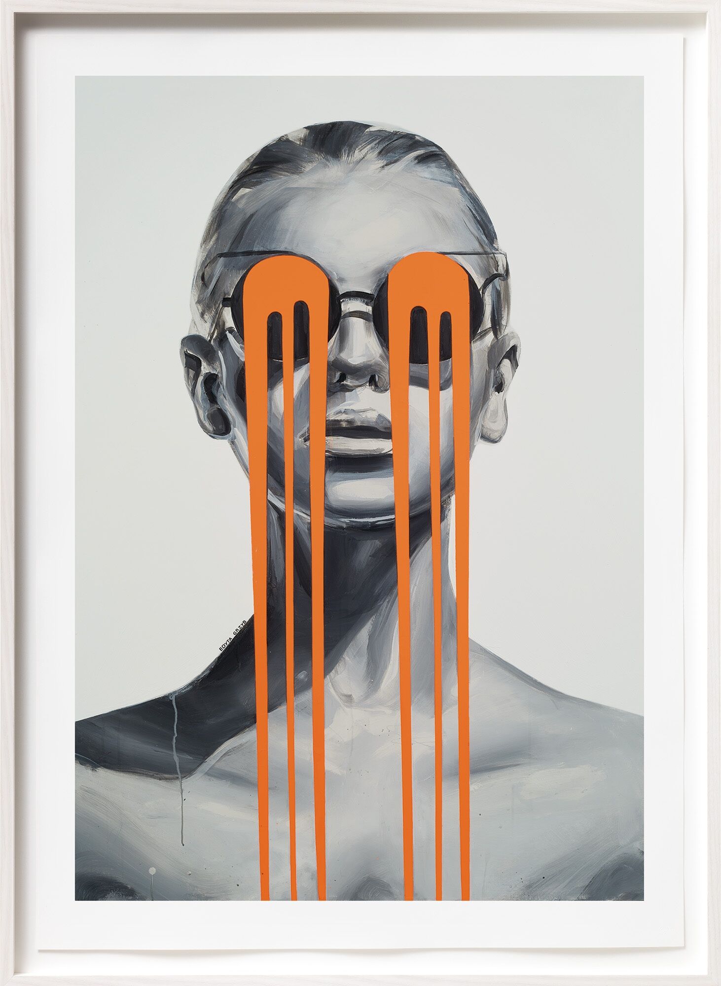 Billede »FLOWING PASSION« (2025) af Edyta Grzyb