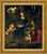 Bild "Madonna in der Felsengrotte" (1483-1486), gerahmt