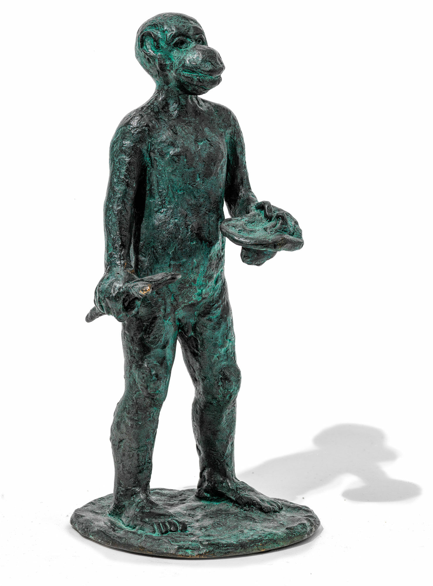 Skulptur "Painters' Tribe" (2002), bronze von Jörg Immendorff
