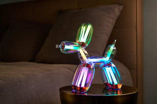 Kabellose LED-Dekolampe "Balloon Dog Chromatic Rot", dimmbar - nach Jeff Koons von Lexon