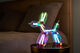 Kabellose LED-Dekolampe "Balloon Dog Chromatic Rot", dimmbar - nach Jeff Koons von Lexon