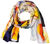 Foulard di seta "Paesaggio con pioggia"