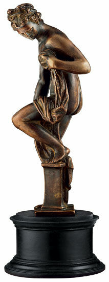Skulptur "Badende Venus", Metallguss von Giovanni da Bologna