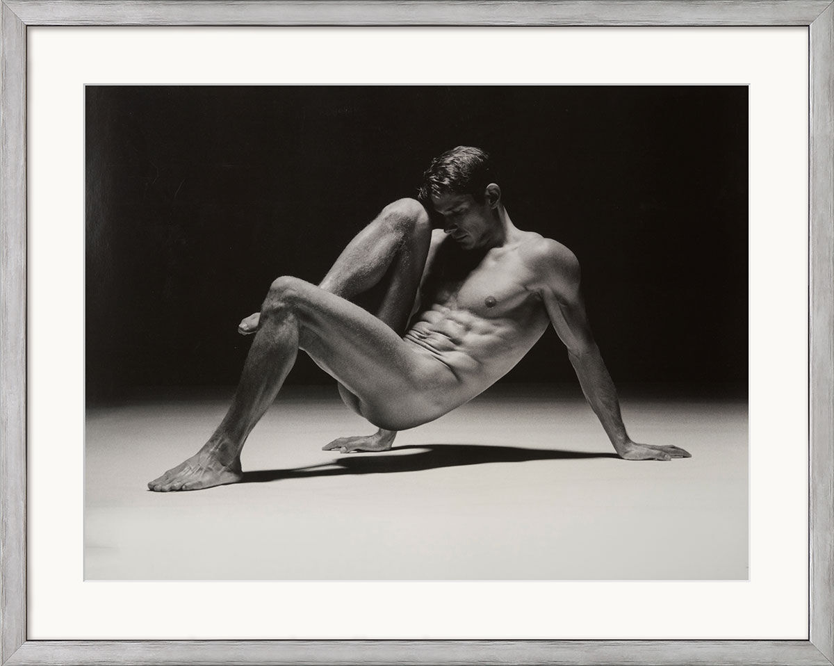 Picture "Stretch Exercise", framed by Isabella Wirth