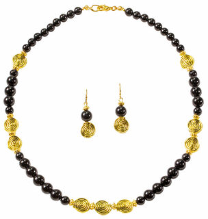 Pearl jewellery set "Margarethe" - after Gustav Klimt