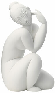 Skulptur "Nu Féminin Assis" (1913), Kunstguss