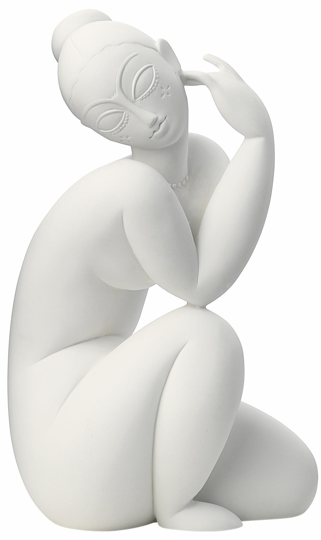 Skulptur "Nu Féminin Assis" (1913), støbt