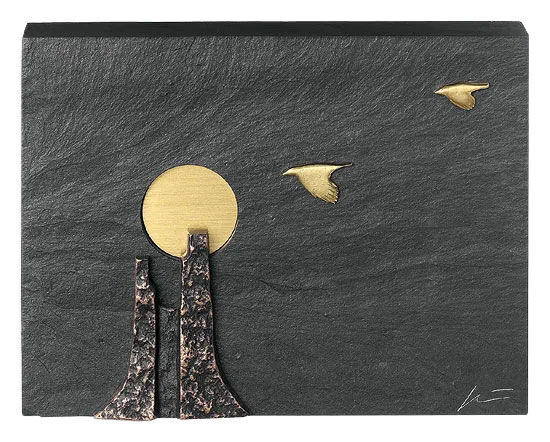 Objet mural "Les deux de Rabenstein III" de Klaus Börner