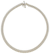 Collier "Gouttes d'argent"