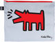 Lot de 3 sacs à fermeture éclair "Dog, Heart and Love" (chien, cœur et amour) de Keith Haring