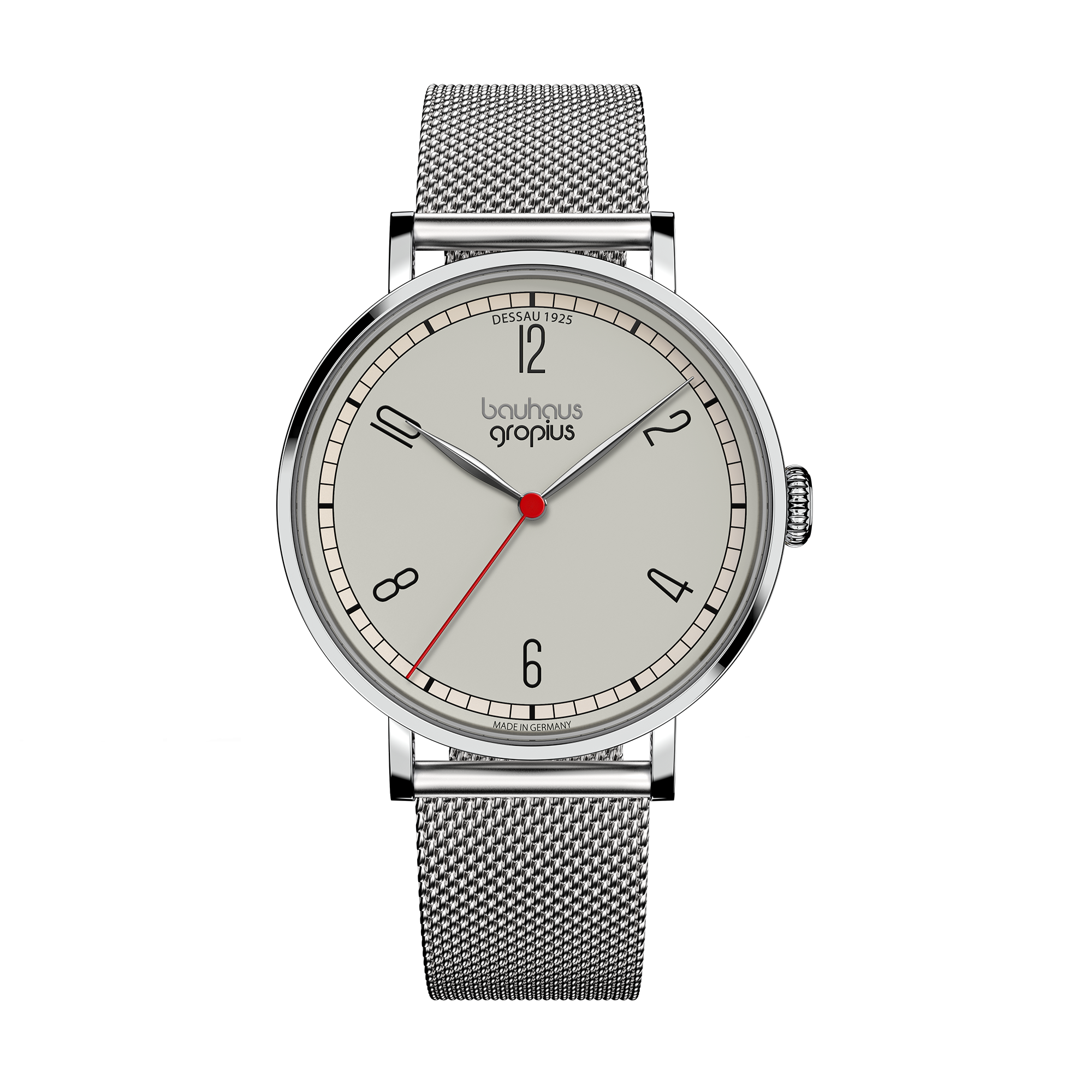 Bauhaus Walter Gropius wristwatch “Dessau 1925” – Made in Germany – Sapphire crystal – 38mm