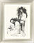Picture "Untitled" (1953), framed